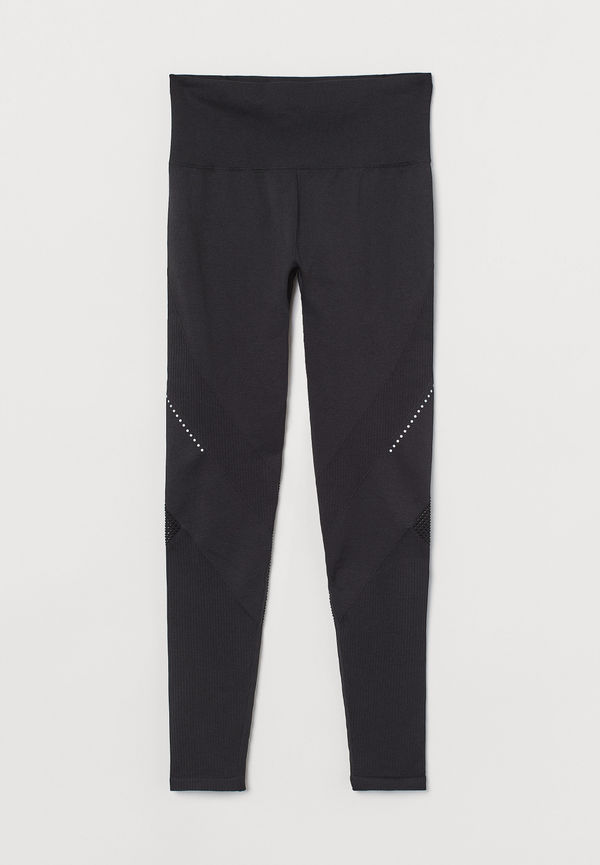H&M Löpartights Seamless Svart, Träningstights i storlek S