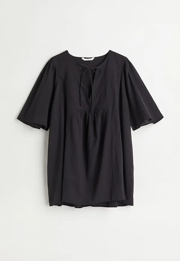 H&M Mama Bomullsblus Svart, Toppar i storlek S