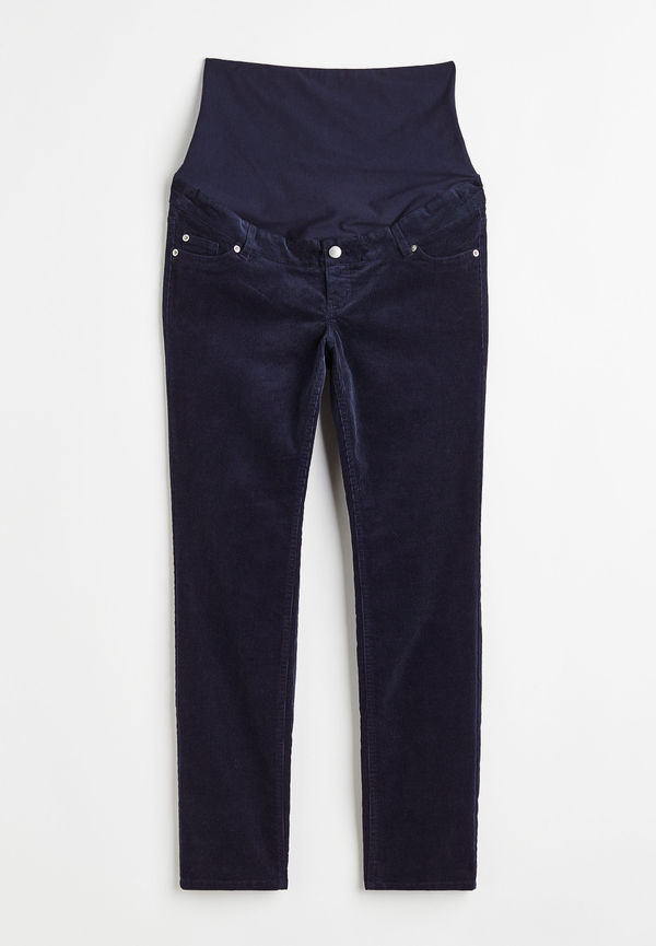 H&M Mama Manchesterbyxa, Nederdelar i storlek XL och färg Blå