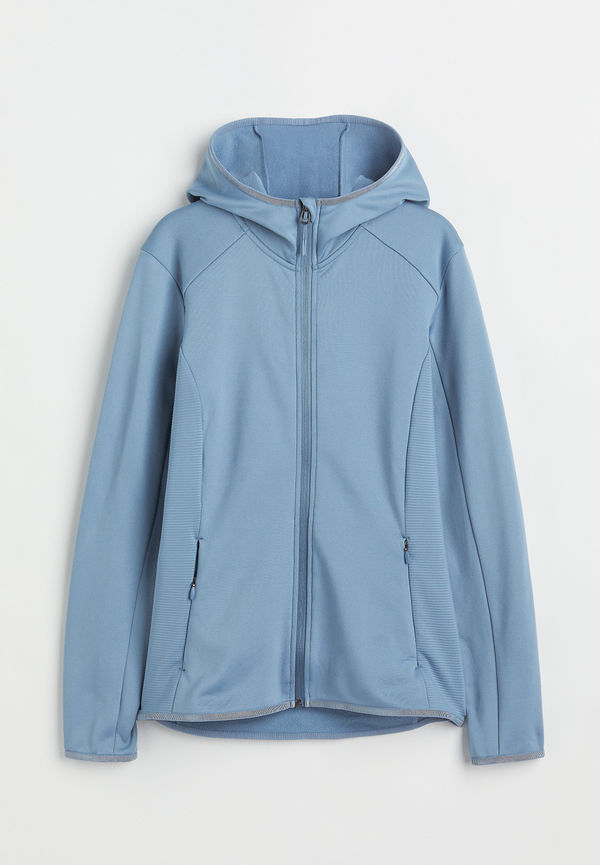H&M Outdoorjacka Med Huva Blå, Funktionsjackor i storlek S