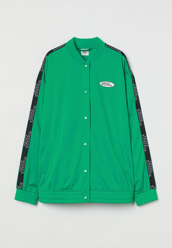 H&M Oversized Wct-jacka Grön/no Fear, Jackor i storlek XS