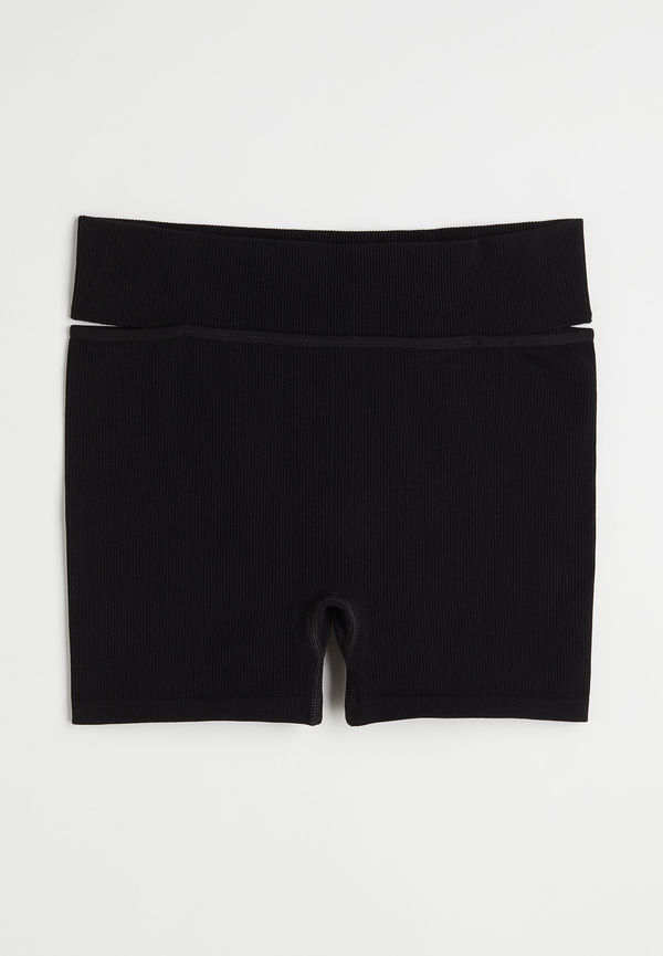 H&M Seamless Hotpants Svart, Träningsshorts i storlek L