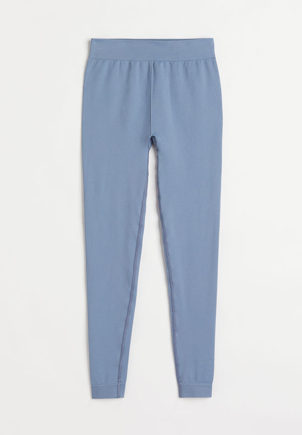 H&M Seamless Träningstights Blå i storlek M