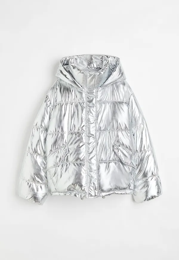 H&M Silver, Jackor i storlek XS och färg Röd