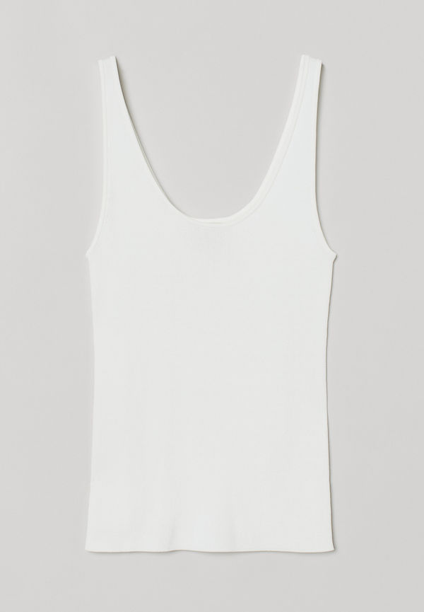 H&M Stickat Linne Vit, Linnen i storlek XL