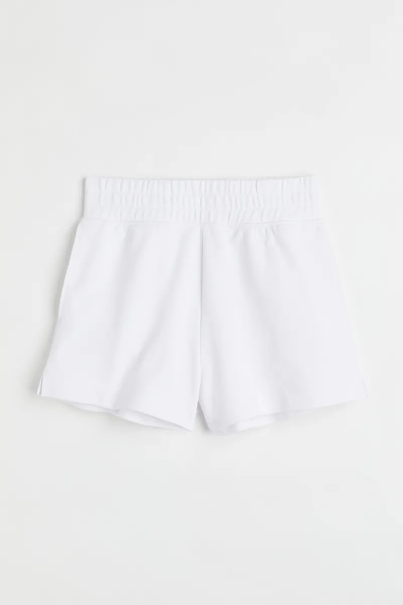 H&M Sweatshirtshorts Vit i storlek XL