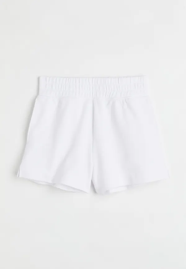 H&M Sweatshirtshorts Vit i storlek XL