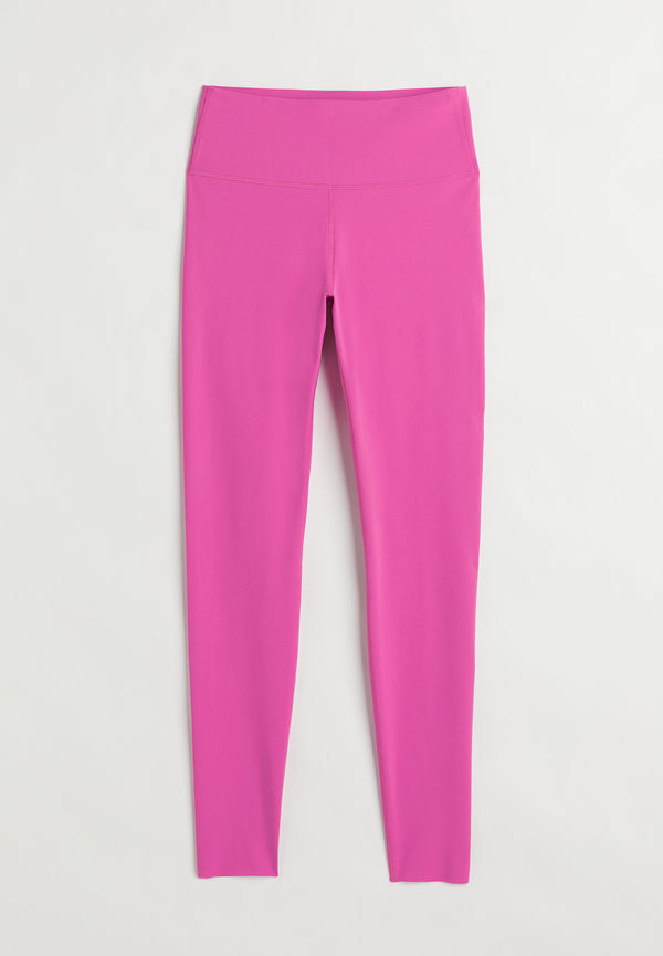 H&M Träningstights I Shapemove™ Rosa i storlek XS