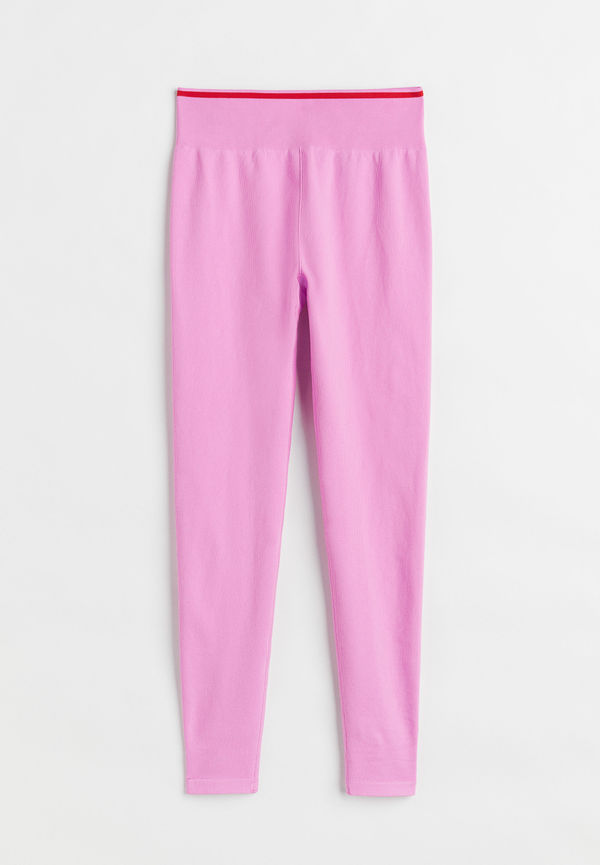 H&M Träningstights Seamless Rosa, Underställ Underdelar i storlek L