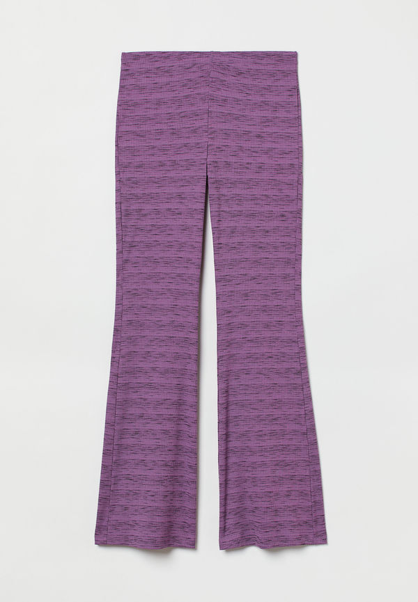 H&M Utsvängda Leggings Lila i storlek XL