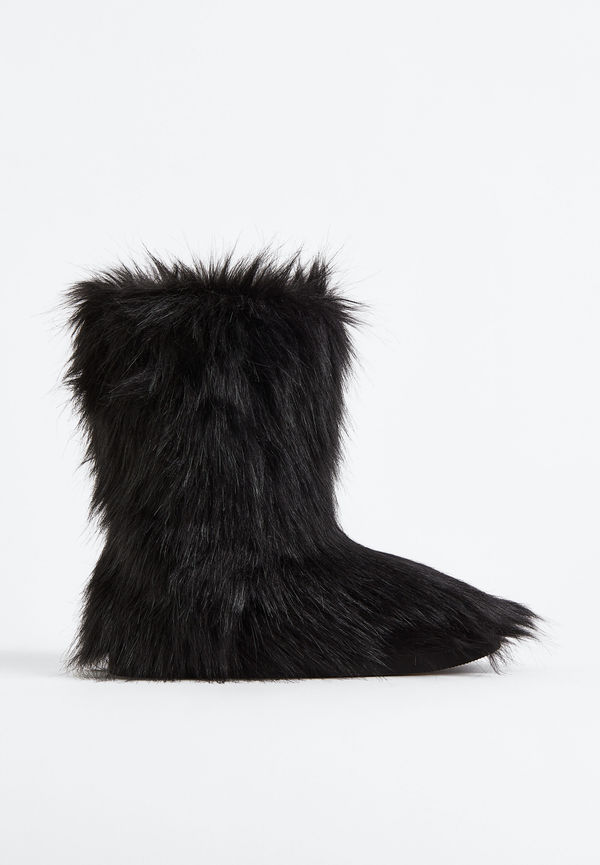 H&M Varmfodrade Kängor, Boots i storlek 39 och färg Svart