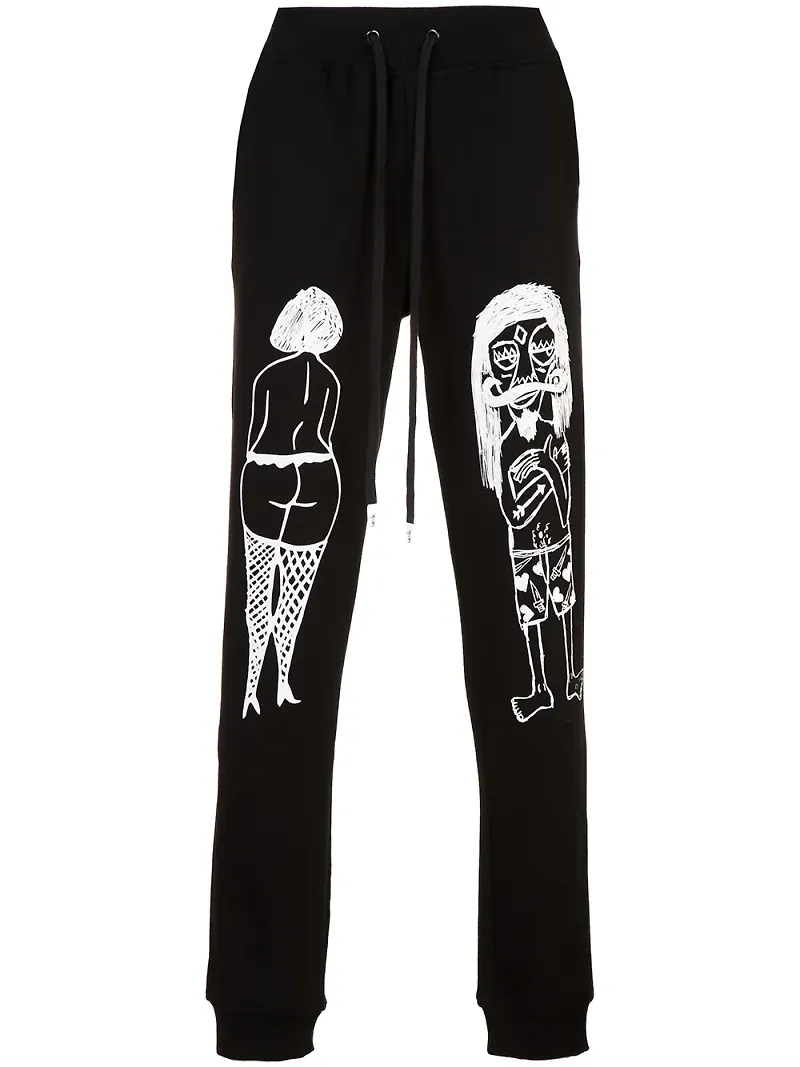 Haculla Hotel Couple track pants - Svart