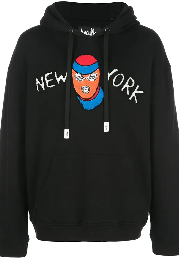 Haculla New York Robber huvtröja - Svart