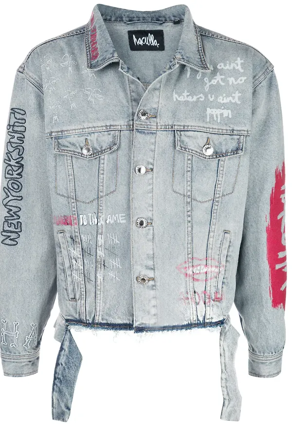 Haculla Responsible For Nothing jeansjacka - Svart