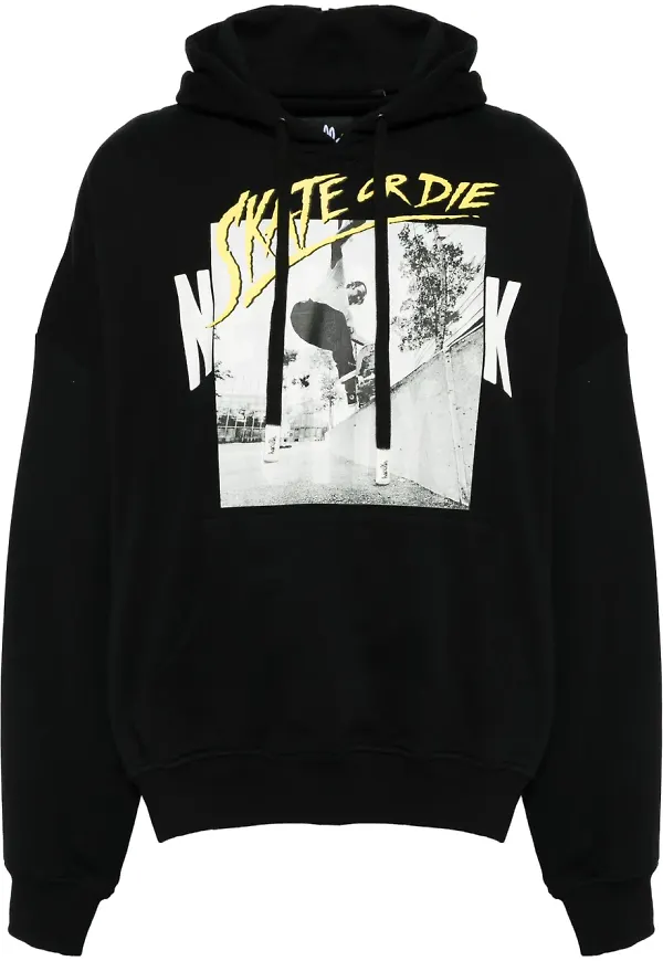 Haculla Skate-or-die hoodie - Svart