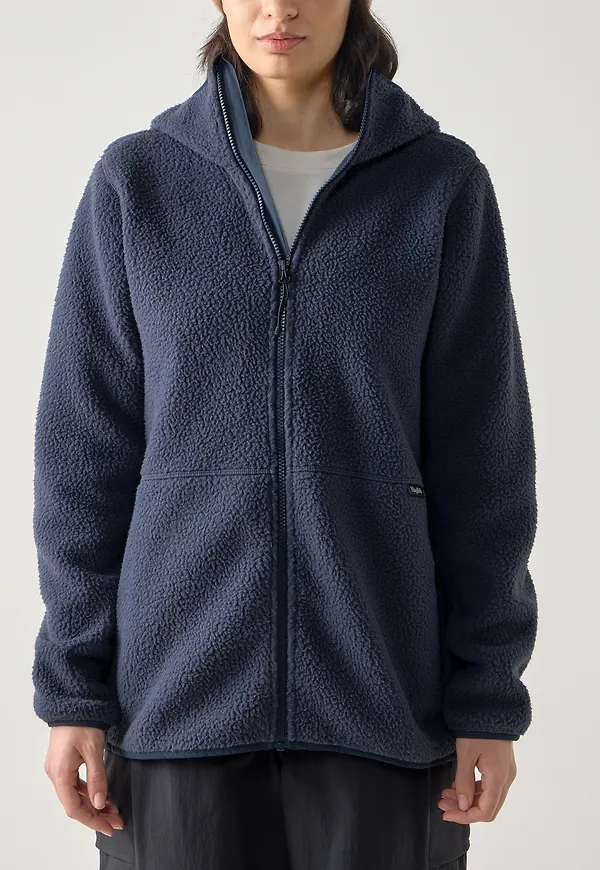 Haglöfs Funäs Pile Hood Women Tarn Blue
