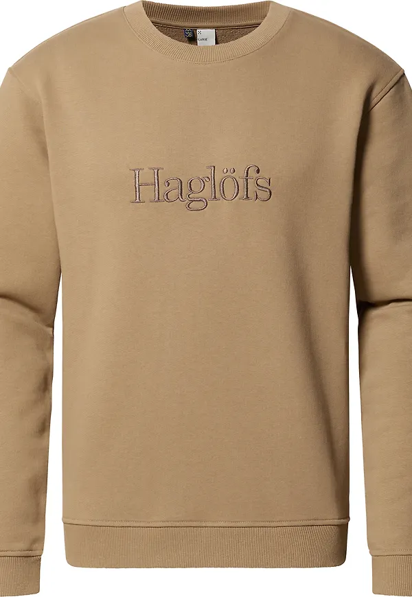 Haglöfs Men's Haglöfs Crewneck Oak Brown
