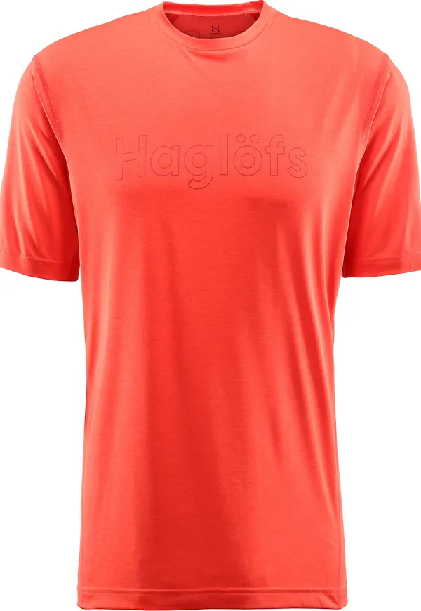 Haglöfs Ridge Tee Men Pop Red