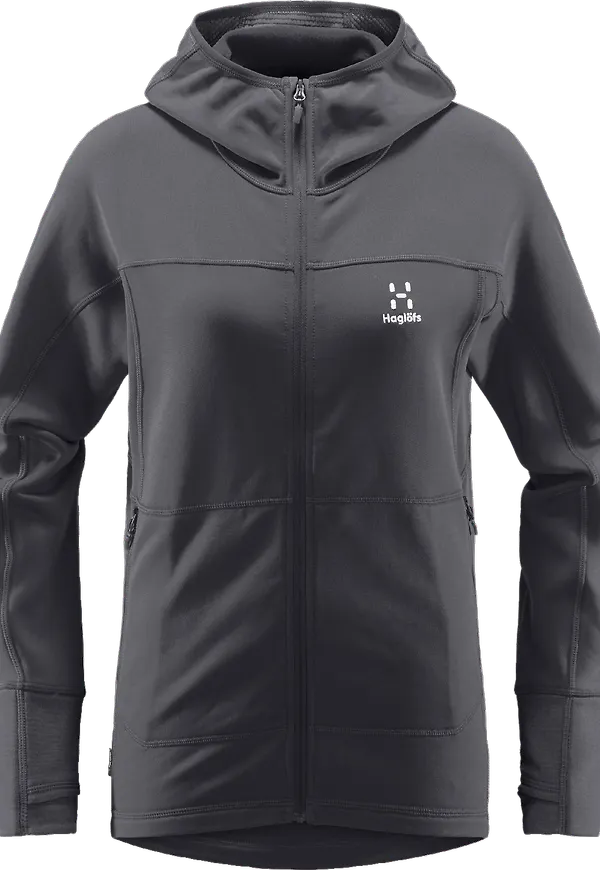 Haglöfs Women's Betula Hood Magnetite