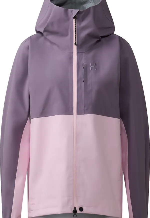 Haglöfs Women's Front Proof II Jacket Purple Fog/fresh Pink