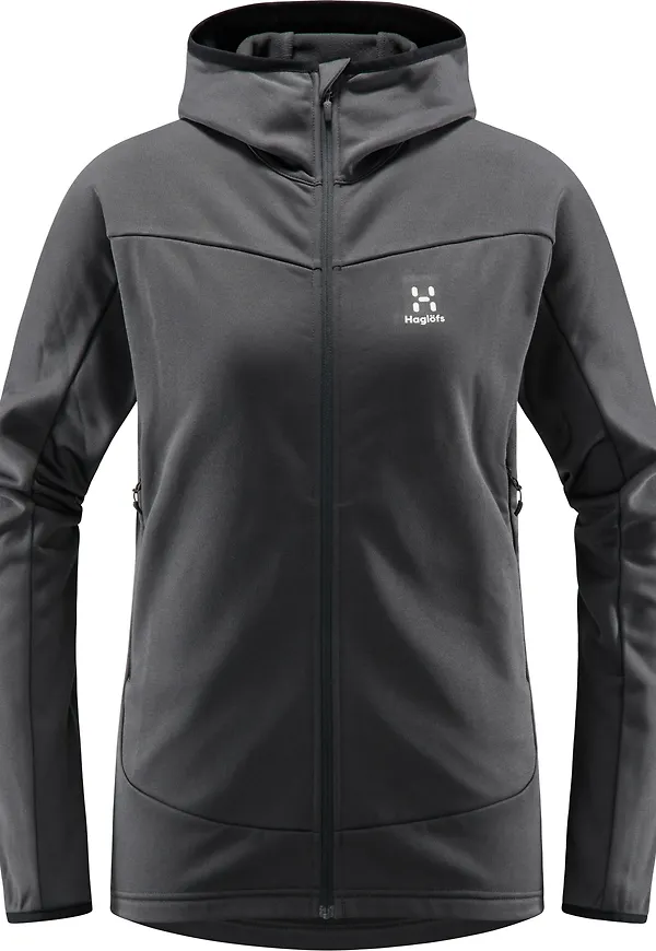 Haglöfs Women's Frost Mid Hood Magnetite