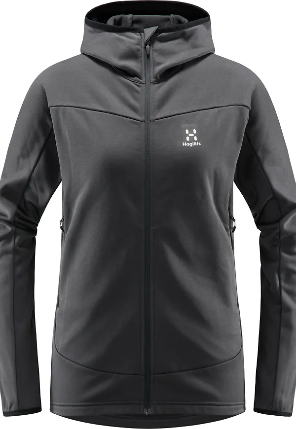 Haglöfs Women's Frost Mid Hood Magnetite