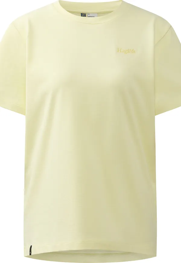 Haglöfs Women's Haglöfs Tee Yellow Rise