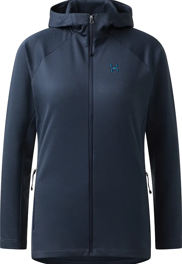 Haglöfs Women's Korp Mid Hood Tarn Blue