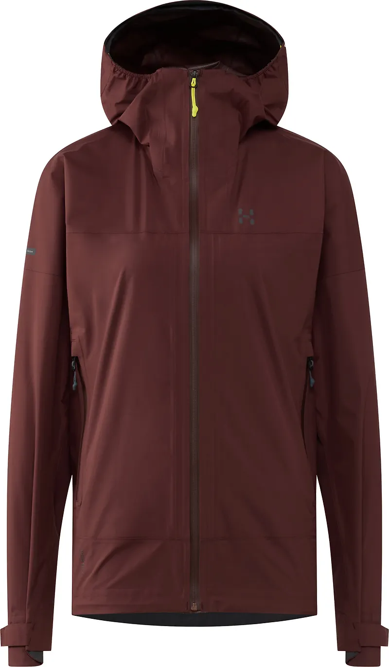 Haglöfs Women's L.I.M Airak 2,5L Jacket Maroon Trail