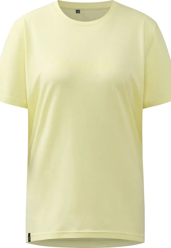 Haglöfs Women's Outsiders Tee Yellow Rise