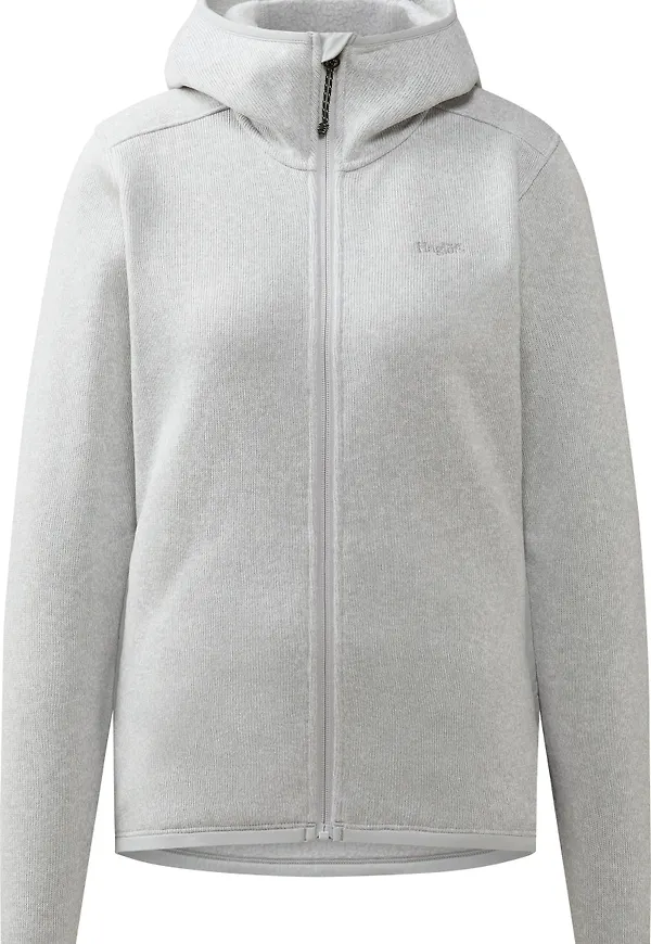 Haglöfs Women's Swook II Mid Hood Stone Grey/soft White