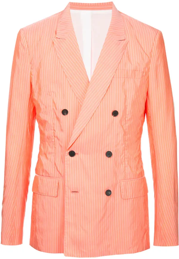 Haider Ackermann double-breasted blazer - Gul