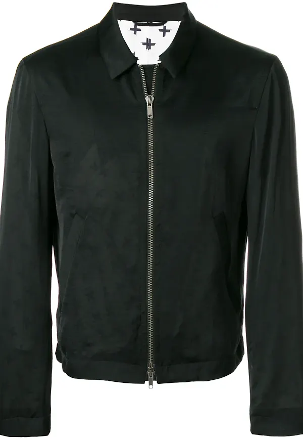 Haider Ackermann lightweight zip jacket - Svart