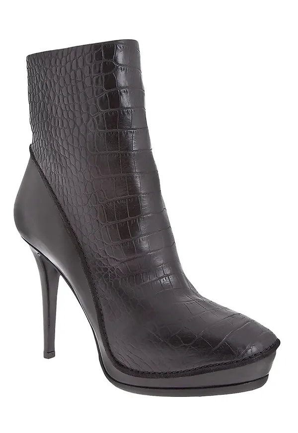 Haider Ackermann platform ankle boots - Svart