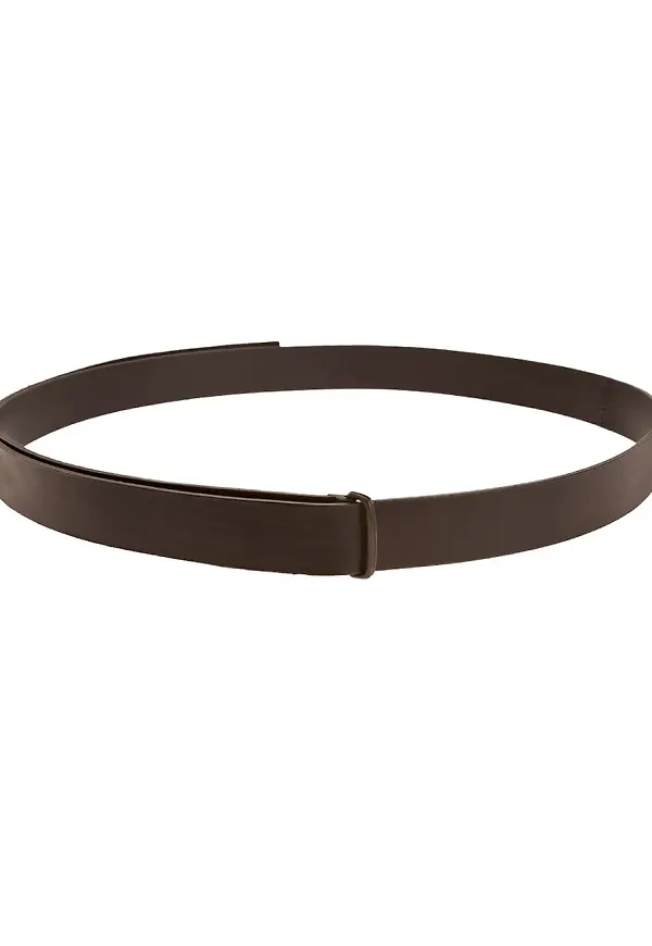 Haider Ackermann skinny leather belt - Svart