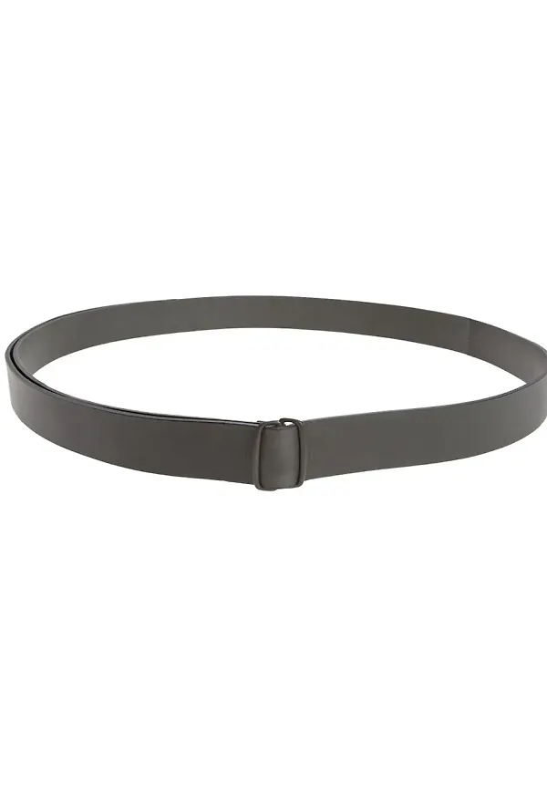 Haider Ackermann thin belt - Brun