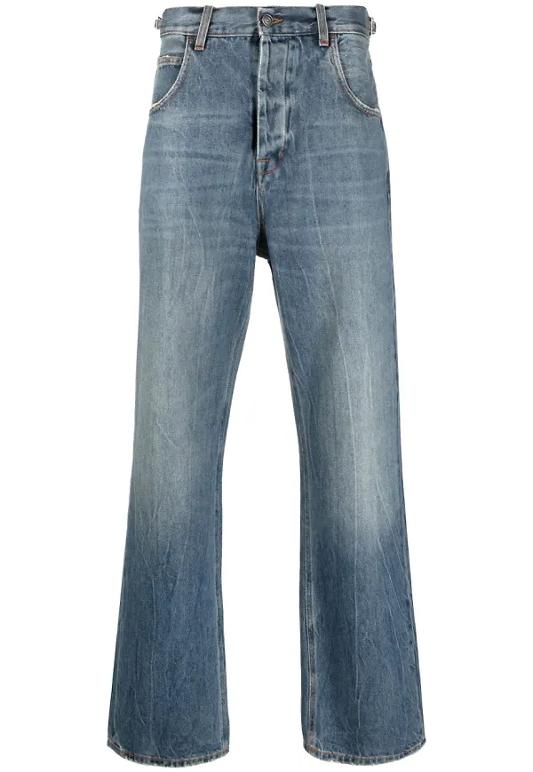 Haikure straight-jeans - Blå