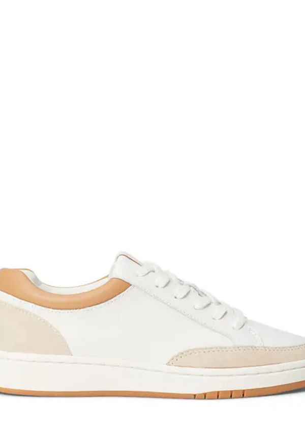 Hailey Leather And Suede Trainer