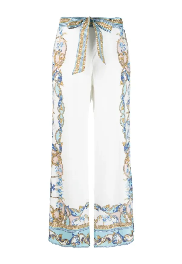 Hale Bob Wide Trousers Vit, Dam