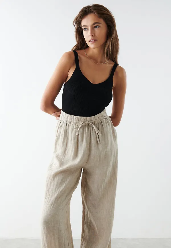 Haley knitted singlet