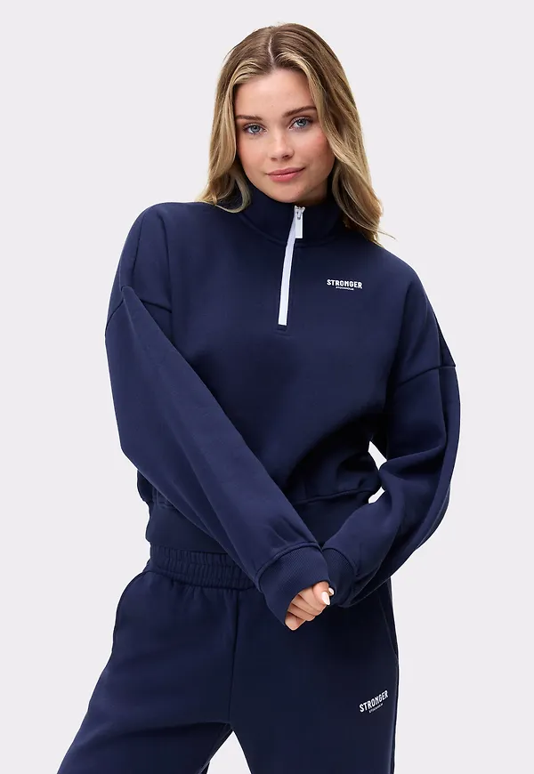 Half Zip Sweatshirt