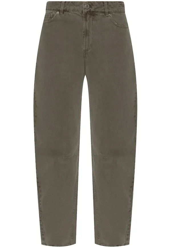 Halfboy tapered-jeans - Grå