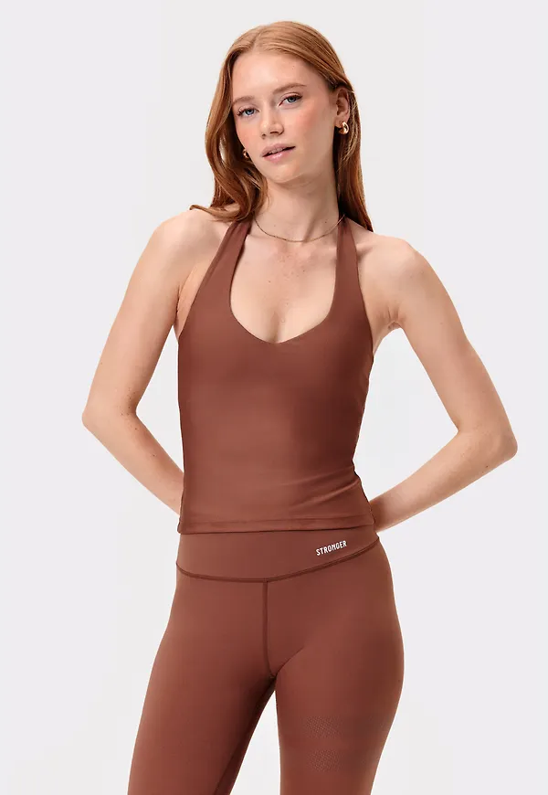 Halterneck Tank Top