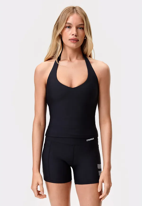 Halterneck Tank Top