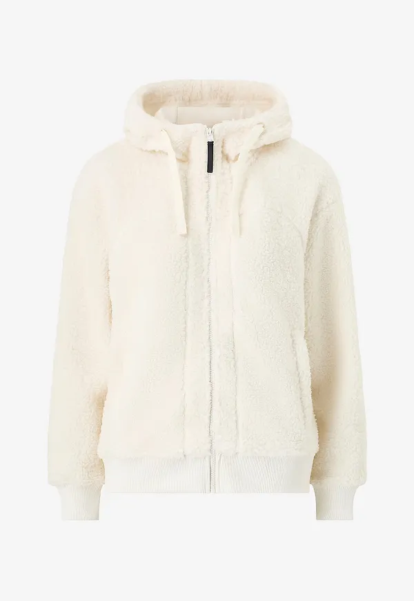 Halti - Huvtröja Lykky W Fleece Jacket - Vit
