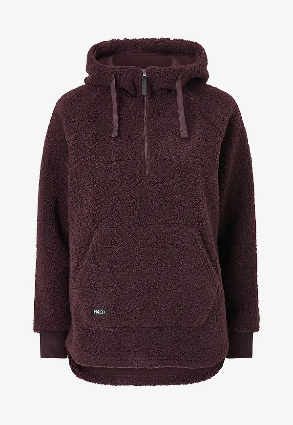 Halti - Huvtröja Lykky W Fleece Pullover - Röd