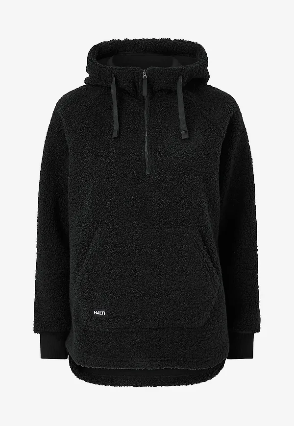 Halti - Huvtröja Lykky W Fleece Pullover - Svart