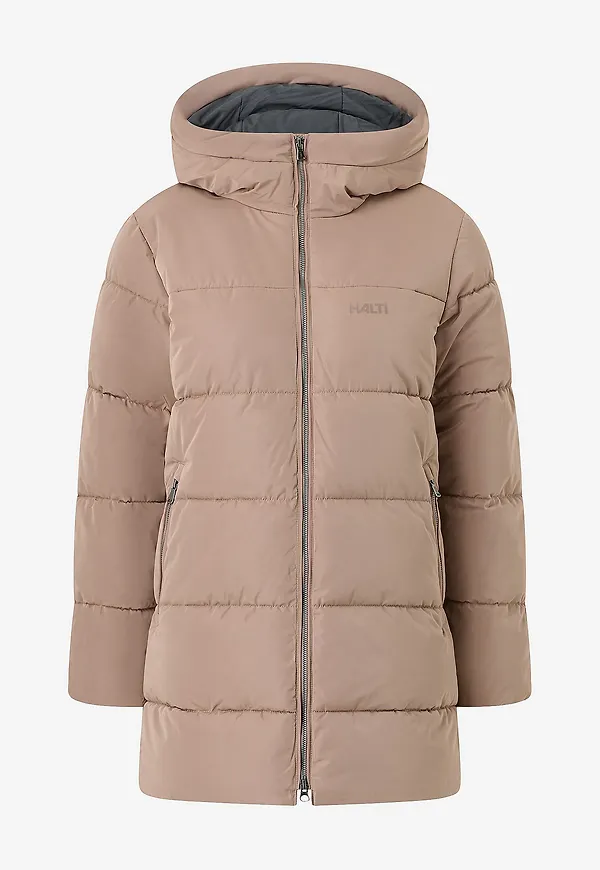 Halti - Parkas Leinikko W Puffer Parka - Brun