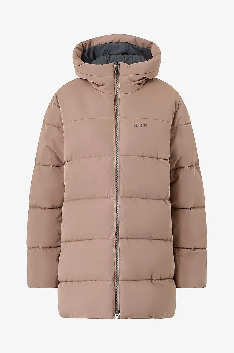 Halti - Pufferjacka Leinikko W+ Puffer Parka - Brun