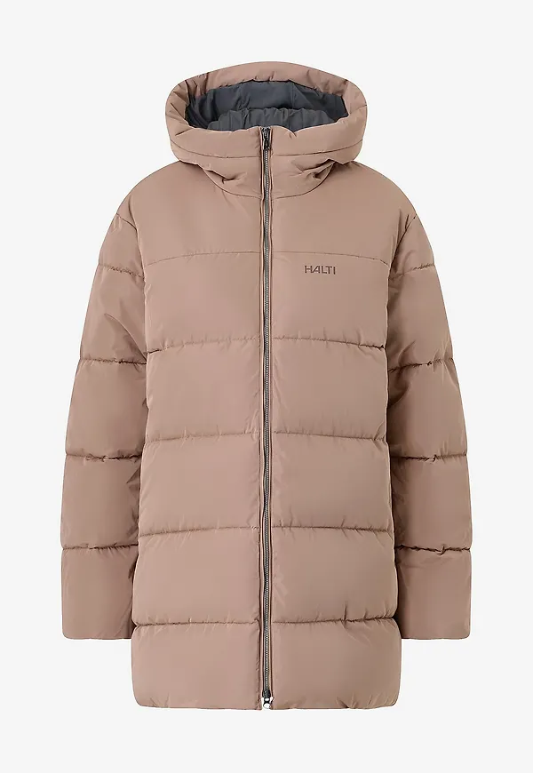 Halti - Pufferjacka Leinikko W+ Puffer Parka - Brun